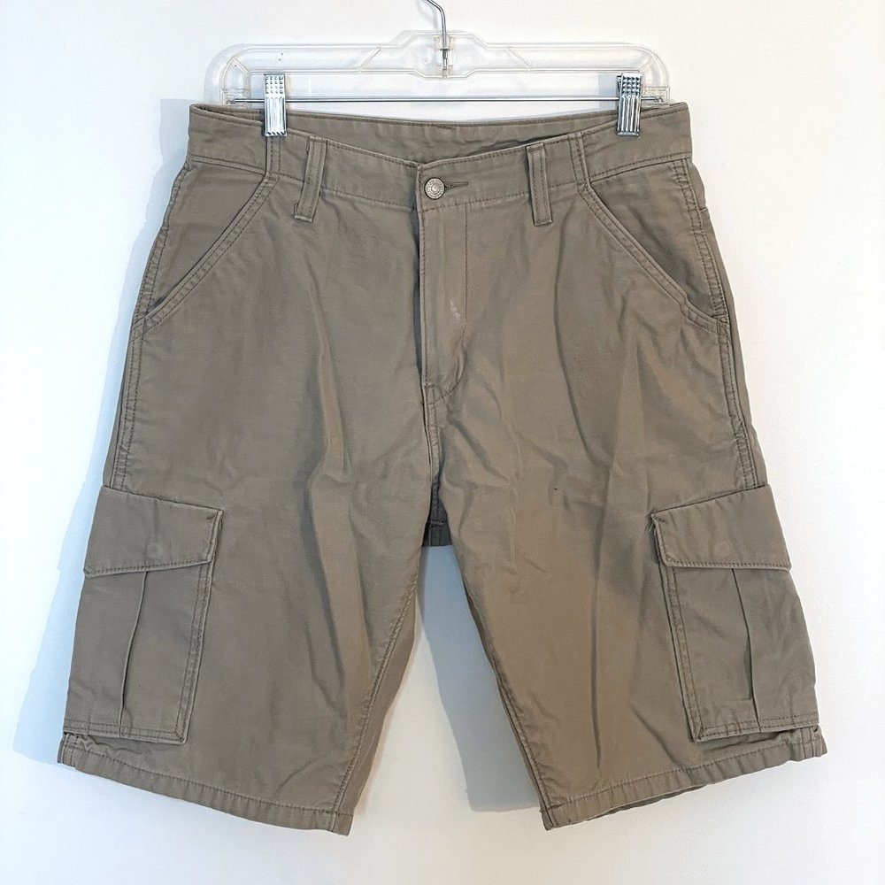 Levi's Men's Khaki Tan Cargo Shorts size 30